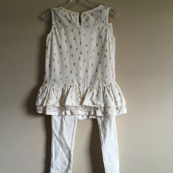 Kardashian Kids 2 Pc.tunic&leggings set, Little Girl size 5. - Picture 2 of 8